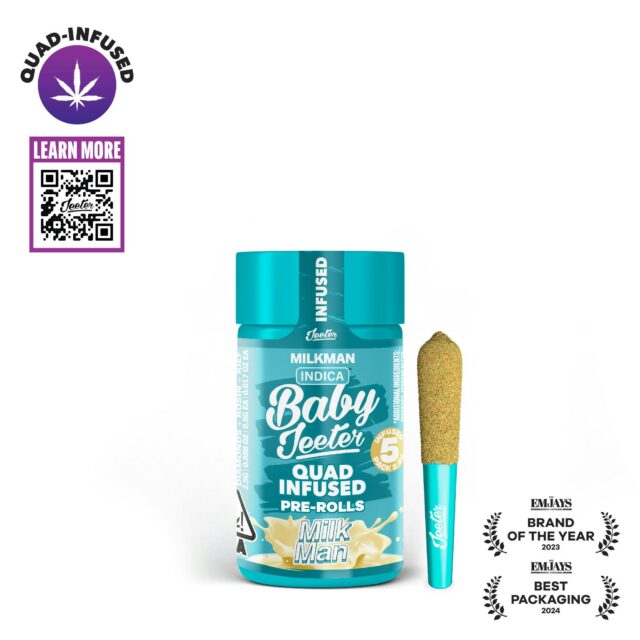 Milkman Quad Infused Rosin 5 x 0.5g Joints 2.5g