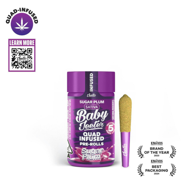 Sugar Plum Quad Infused Rosin 5 x 0.5g Joints 2.5g